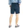 thumbnail image 4 of Nautica Short de Pont Chino Extensible à devant Plat pour Hommes, Bleu Marine, 36W, 4 of 4