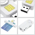 thumbnail image 3 of Type-C/USB Interface Card Reader ID CAC Smart Card Reader for SIM Chip ID Card, 3 of 4