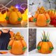 thumbnail image 4 of Halloween Pumpkin Basket Children's Portable Candy Box Candy Props Balcony Desktop Green Plants Flower Pots Small Storage Basket, 4 of 6