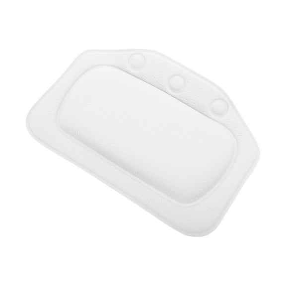 Unique Bargains 1 Pc Soft Bath Pillow for Head and Neck White