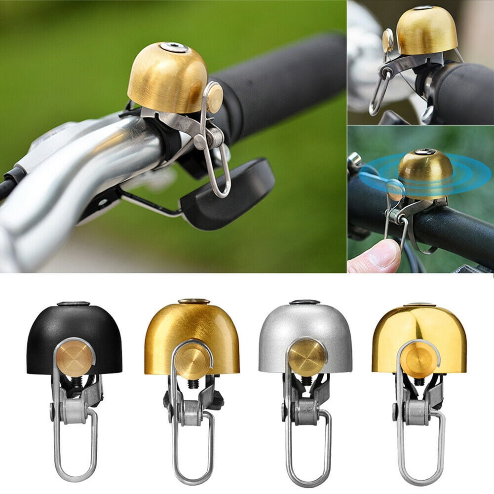 Universal Bicycle Handlebar Horn Sound Alarm Bike Retro Ring Bell Black UK 