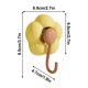 thumbnail image 2 of Ganchos de Ventosa con Forma de Girasol | Ganchos de Pared Sin Perforar | Resistentes, 10 Kg, para Cocina, Baño, Vidrio y Espejo | Ganchos Reutilizables Sin Adhesivo para Llaves y Decoración, 2 of 6