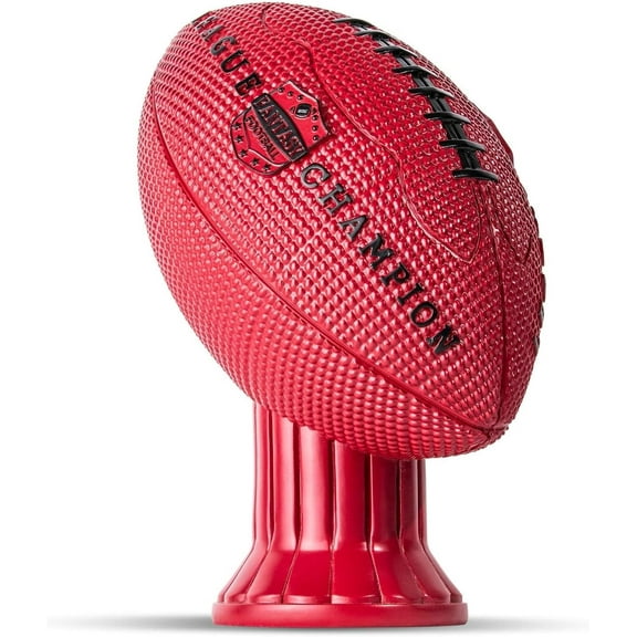 TrophySmack Vivid Fantasy Football Trophy Topper, League Winner Award - 10" Tall