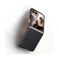 thumbnail image 1 of wonima11 for Motorola Razr+ 2023 Case,Anti-Scratch Slim Leather Hard Phone Case | Full-Body Shockproof Protective Cover for Moto Razr+ 2023 Black, 1 of 1