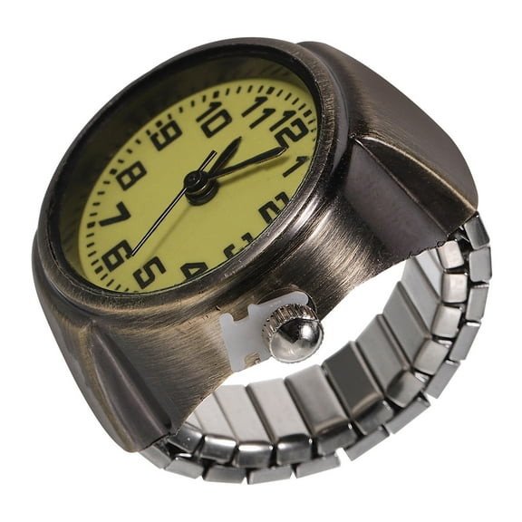 BESTYASH Retro Style Zinc Alloy Finger Watch, Decorative Accessory Perfect for Parties and Events