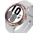 thumbnail image 3 of Anillo de reloj de metal compatible con Samsung Galaxy Watch4 44Mm, protección contra rayones Caja de metal estilo E, 3 of 6