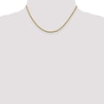 thumbnail image 4 of Primal Gold 14 Karat Yellow Gold 2mm Semi-solid 3-Wire Wheat Chain, 4 of 4