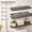 D. Grey, variant on Bathroom Floating Shelves Wall Mounted Over Toilet - Set of 2 Rustic Brown Farmhouse Decor, 15.7 x 6.7 inch Small Display Bookshelf Storage