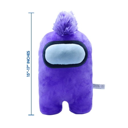 Just Toys LLC - Among Us - 12" Plush - Purple w/Mohawk