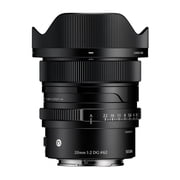 Sigma 20mm F2 DG Full-Frame Contemporary Lens with Manual Aperture Ring and Magnetic Lens Cap (Black, Sony E Mount)