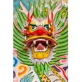 thumbnail image 2 of Haseltine, Tom 11x14 White Modern Wood Framed Museum Art Print Titled - Thailand-Chonburi Province-Khao Sam Muk Shrine Dragon head sculpture, 2 of 4