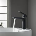 thumbnail image 2 of Kibi Tender Single Handle Bathroom Vanity Sink Faucet with Pop Up Drain, 2 of 3