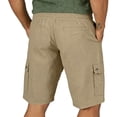 thumbnail image 5 of Men Summer Casual Lightweight Cargo Shorts with -Pocket Utility Design for Everyday WearKhakiXL, 5 of 6