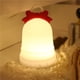 thumbnail image 4 of Lámpara De Noche De Campana De Navidad De Silicona Con Luces Cambiantes De Colores Luz De Noche De Campana Con Batería Recargable De 1000 Mah Para Sala De Estar Dormitorio Habitación De Bebé Advancent HA021417-00, 4 of 7
