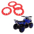 thumbnail image 1 of ATV Wheel Hub Trim Protection Cover for 7 Inch Tires Universal Plastic Go Kart Rim Hub Shield, 1 of 7