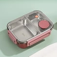 thumbnail image 5 of Miogawg Lunch Box Container, Leakproof Lunch Box, Bento Food Storage With Removeable Compartments For Sandwich, Snacks, Toppings & Dressing, 5 of 6