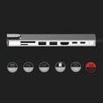 thumbnail image 2 of 8-IN-1 USB C Hub Type-C Hub Adaptador Estación de acoplamiento Adaptador multipuerto con 4K HD CACAGOO  Estación de acoplamiento, 2 of 7