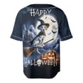 thumbnail image 2 of Happy Halloween Dalmatian Witch Pumpkins Bats All Over Print 3D Baseball Shirt Dog Lover Softball Sport - 13012, 2 of 6