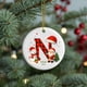 thumbnail image 5 of Adornos navideños con letras del alfabeto | 26 colgantes decorativos | Decoración navideña personalizada para hacer tú mismo, 5 of 6