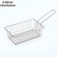 thumbnail image 1 of French Fries Basket Snack Bucket Chip Fried Chicken Storage Basket Food Frying Basket Oil Strainer Creative Tableware Container, 1 of 5