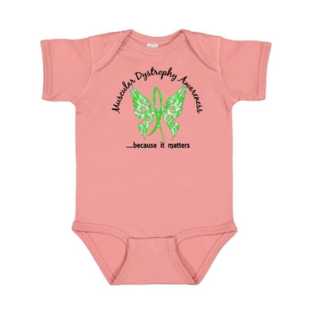 

Inktastic Muscular Dystrophy Butterfly 6.1 Gift Baby Boy or Baby Girl Bodysuit