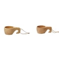 thumbnail image 4 of Wosthever Taza de para café, té, leche, tazas creativas de madera, desayuno, avena, taza con asa, cocina, oficina, tazas, suministros para beber Teteras mil trescientos veintinueve Wosthever HA081198-02, 4 of 6
