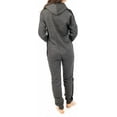 thumbnail image 2 of Women Plain Onesies – Fleece One-Piece Hooded Plain Onesie for Women, Zip-up Unisex Playsuit Jumpsuit Pajamas for Adults, 2 of 2