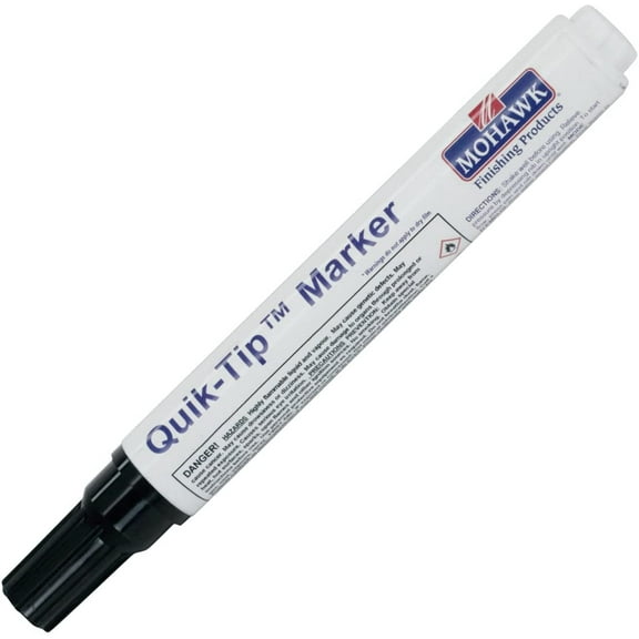Mohawk Quik-Tip Wood Furniture Cabinet Floor Touch Up Marker Matte White Uc M290-2285