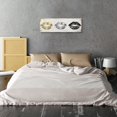 thumbnail image 2 of Lips Wall Decor Gold and Silver Lip Canvas Wall Art Retro Lip Poster Sexy Pictures for Bedroom Makeup Room Bathroom Home Wall Decoration, 2 of 3
