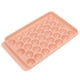 thumbnail image 4 of Bandeja De Cubitos De Hielo, Fabricante De Cubitos De Hielo Rejillas Redondas De 33 Con Tapa Para Oficina Para El Hogar Para Refrigerador Zaqw Rosa, 4 of 8