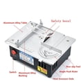thumbnail image 3 of Mini Table Saw Adjustable Bench Saws for Crafts Wood DIY Acrylic PCB Cutting Machine Woodworking, 3 of 8
