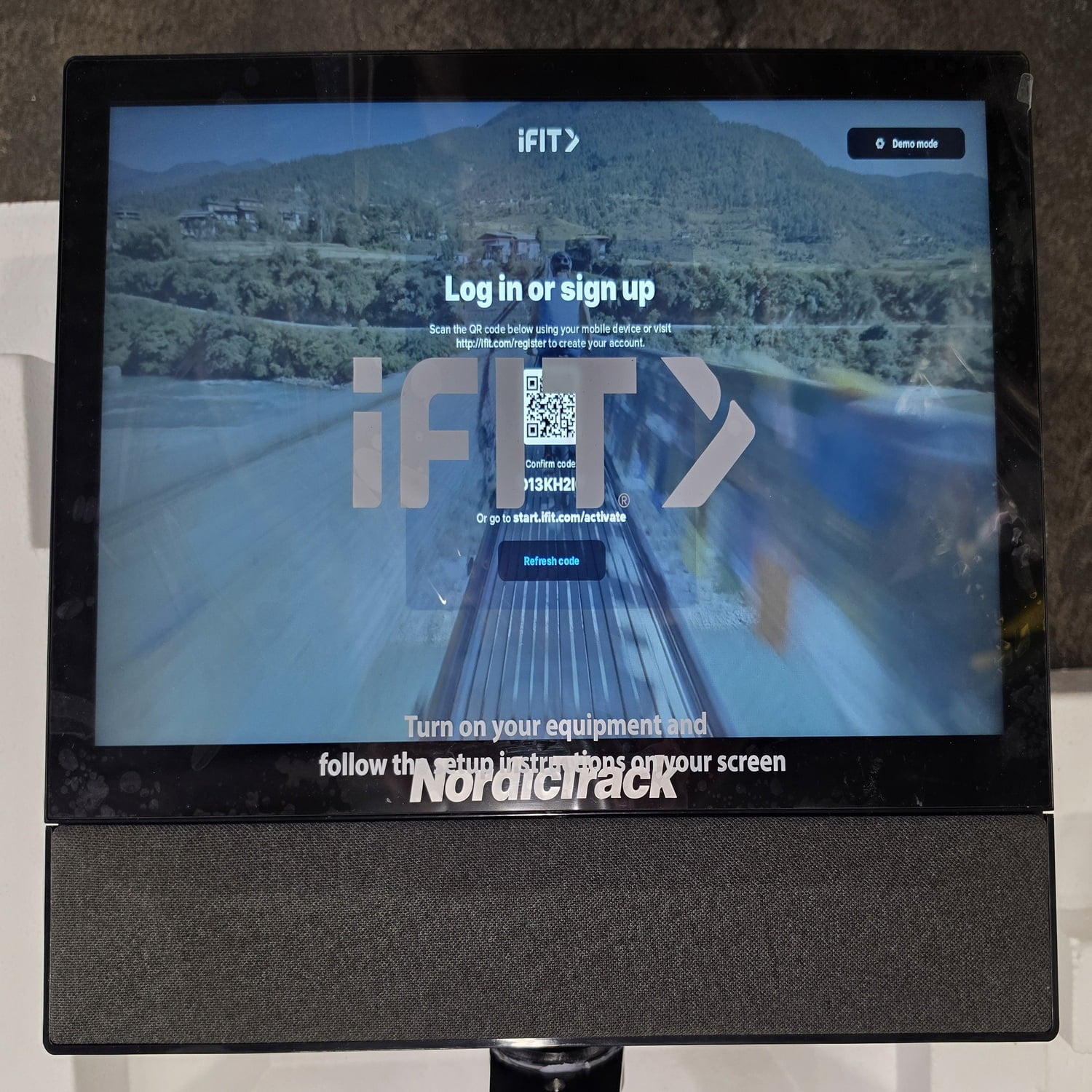 Restored NordicTrack Treadmill Commercial 1750