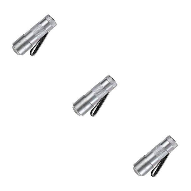 Seitruly Luz de uñas de gel de mano tamaño de bolsillo prensa de secado lámpara púrpura Spa uñas arte linterna antorcha de mano suministros de Type4 NO4 Seitruly CBP189299