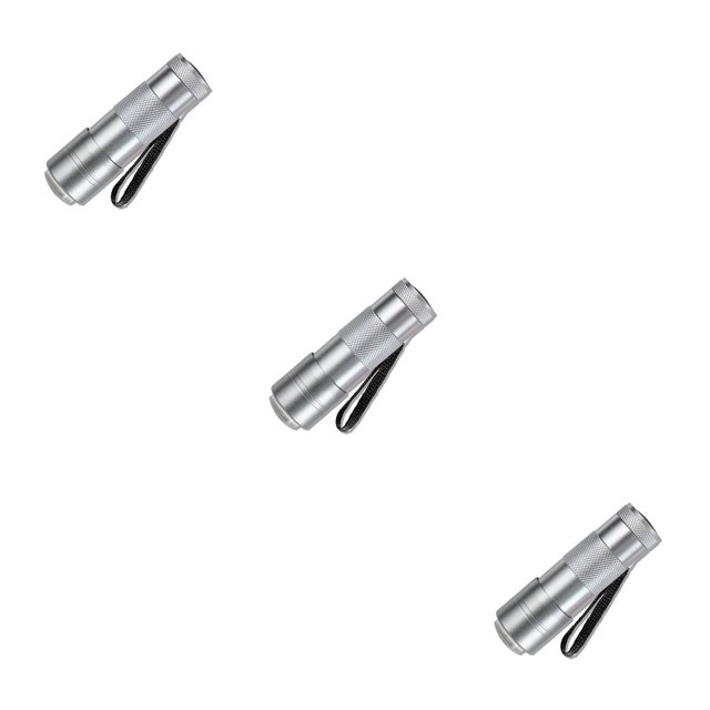 Seitruly Luz de uñas de gel de mano tamaño de bolsillo prensa de secado lámpara púrpura Spa uñas arte linterna antorcha de mano suministros de Type4 NO4 Seitruly CBP189299