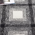 thumbnail image 5 of Safavieh Metro Nowell Bordered Area Rug, Charcoal/Ivory, 5' x 8', 5 of 9