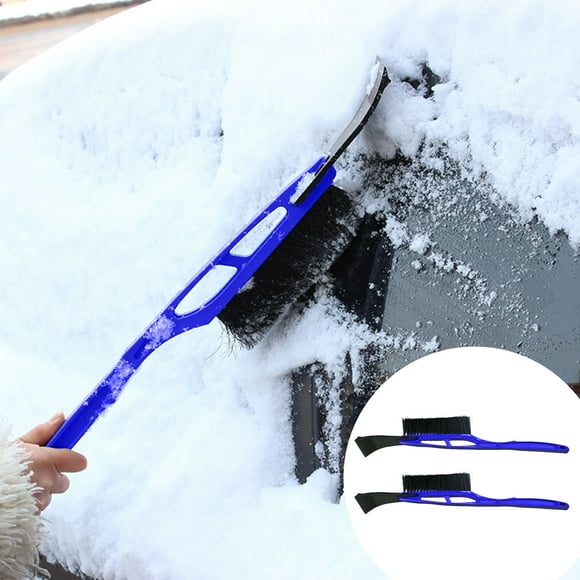 EGNMCR Car Multifunctional Snow Removal Shovel With Brush Snow Removal And Ice Removal 2 In 1 Snow Removal Shovel Snow Brush Ice Removal Shovel Snow brush