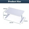 thumbnail image 2 of Foldable Lap Desk Bed Desk Table Laptop Stand for Bed & Couch Gray, 2 of 7