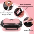 thumbnail image 4 of Kitchen Organizers 304 Stainless Lunch Box Leakproof Food Storage Containers Box For Adults Men Women Insulated Partitioned Box Student Heat Sealed Lunch Box Convenient Tableware, 4 of 8