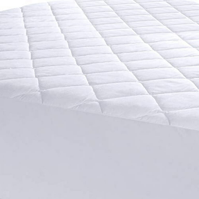 Utopia Bedding Quilted Fitted Premium Mattress Pad Full Size - Pillow Top  Mattre