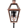 thumbnail image 4 of Rue De Royal 2-Light Aged Copper Outdoor Wall Lantern, 4 of 5