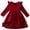 Red-2, variant on Little Girls Long Sleeves Casual Birthday Dress with Tutus Skirt Toddler Baby Girl Christmas Dresses Winter Party Velvet Dress Red 2 Years