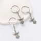 thumbnail image 5 of Llavero con colgante de ángel deseo sincero exquisita llave con colgante de ángel 50 piezas de plata con connotaciones propicias aleación de zinc para regalo ANGGREK  Otros, 5 of 8