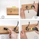 thumbnail image 3 of 10 Pieces Black Vintage Wardrobe Hooks, Wall Hooks Metal Hook Coat Hooks, 3 of 4