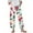 Light Blue, variant on Women's Fashion Christmas Snowflakes Print Casual Pants with Drawstring Elastic Waist and Pockets, Comfortable Full Length Trousers for Winter Casual Wear,Mint Green,L