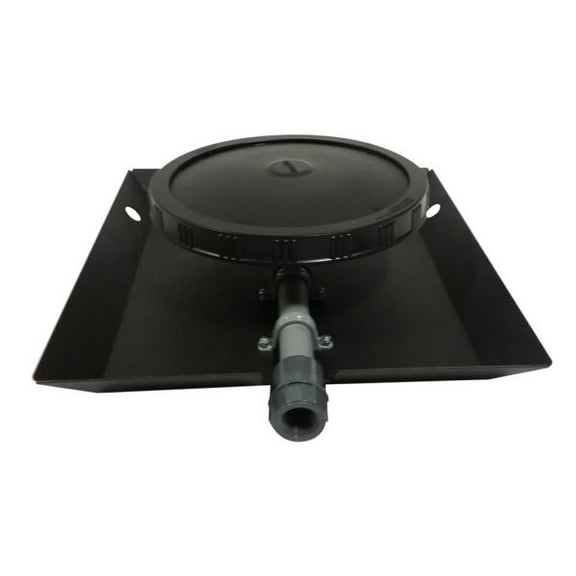 Outdoor Water Solutions 9" Rubber Membrane Diffuser with Self Sinking Base - 3/8", 1/2" & 5/8" | Lake and Pond Aerators