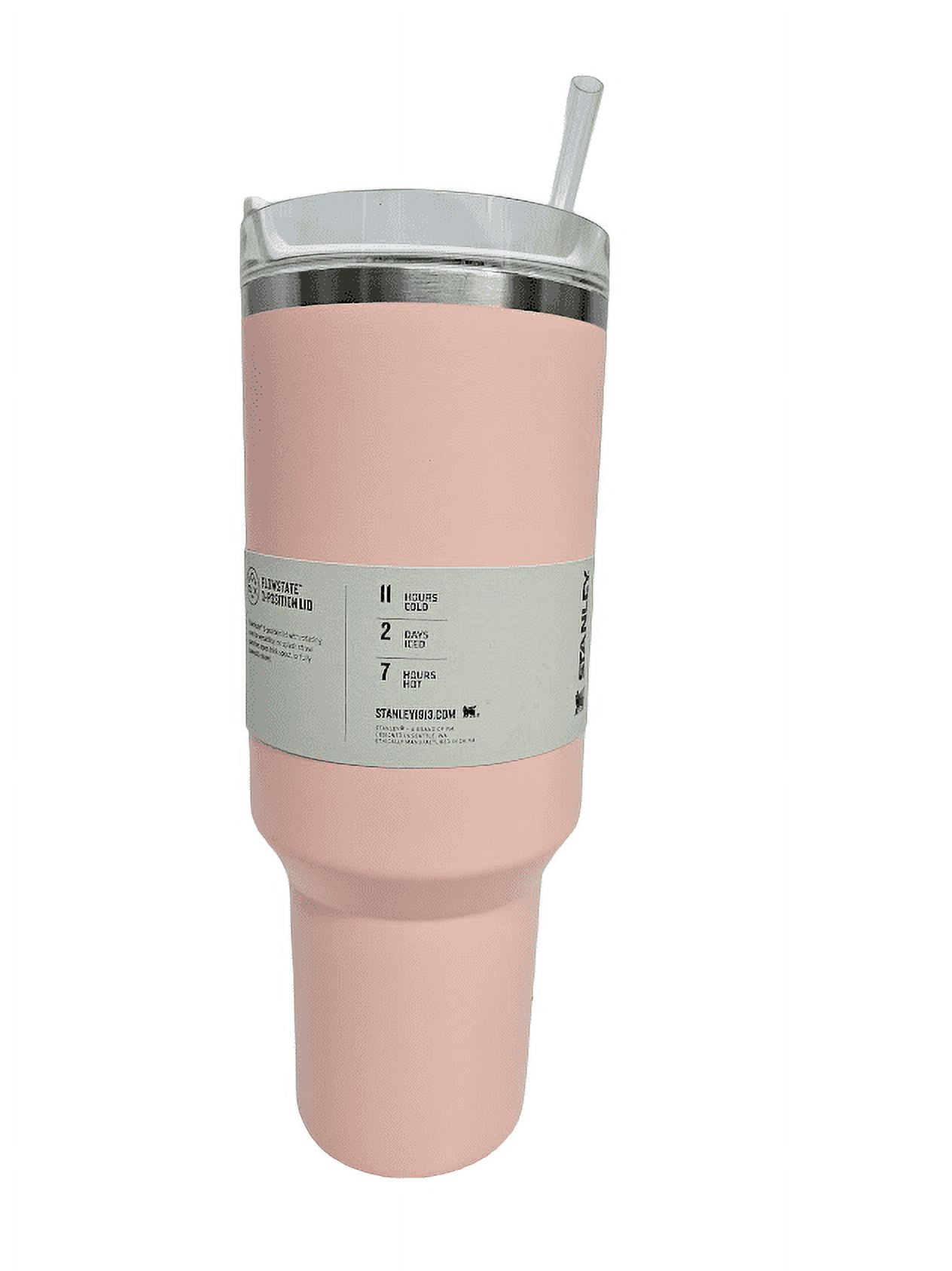 LIMITED 🎯 EDITION! New Stanley Quencher H2.0 40oz Tumbler- PEACH Pink