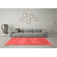 thumbnail image 3 of Ahgly Company Indoor Rectangle Oriental Red Industrial Area Rugs, 2' x 5', 3 of 4