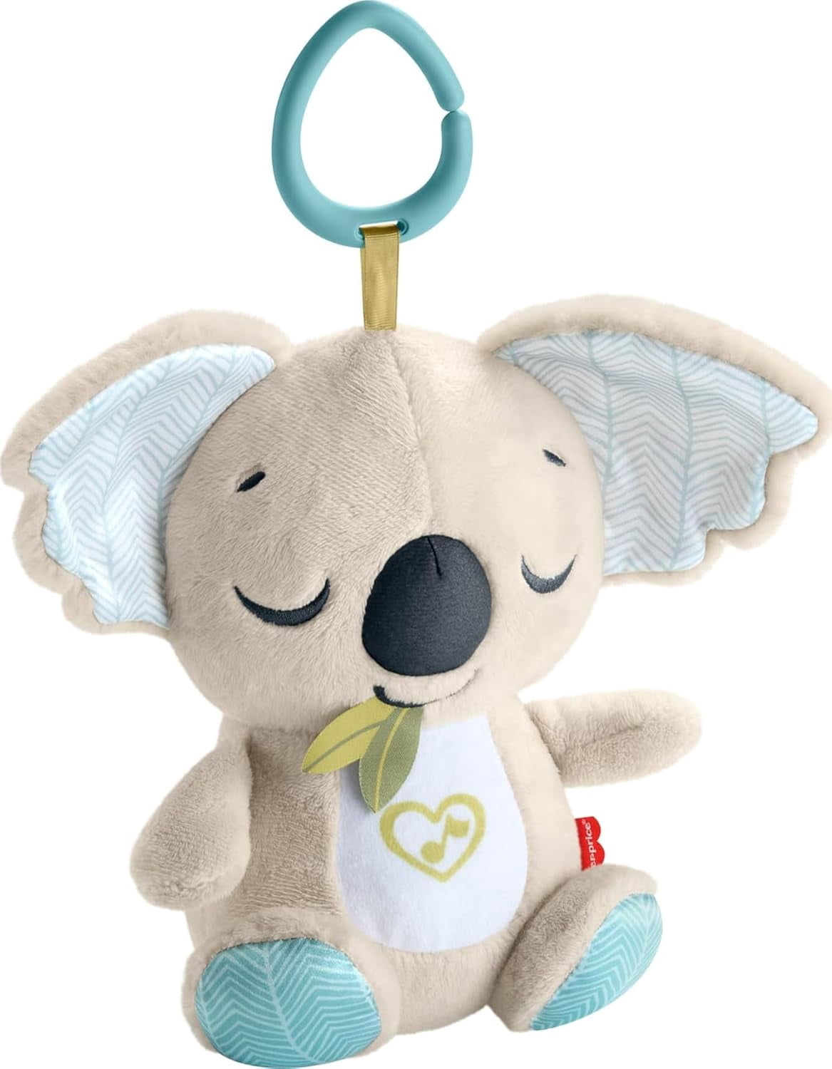 Fisher-Price On-The-Go Koala Soother, Plush Portable Sound Machine for Newborns