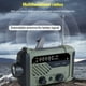 thumbnail image 4 of Radio de Emergencia AM FM Radio Multifuncional para Camping (Versión XLN-290 JP), 4 of 5