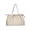White, variant on Women Pu Leather Tote Handbag,Women Tote Bag, Soft Faux Leather Hobo Purse Bucket Slouchy Drawstring Handbag for Everyday Work Teacher ,Large Capacity Shoulder Bag